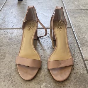 Vince Camuto Nude Strappy Sandals